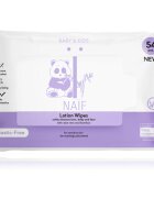 Naif Baby & Kids Lotion Wipes мокри кърпички за деца от раждането им 54 бр.