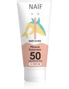 Naif Baby & Kids Mineral Sunscreen SPF 50 0 % Perfume детски защитен крем 100 мл.
