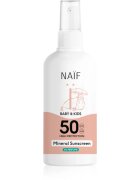 Naif Baby & Kids Mineral Sunscreen SPF 50 0 % Perfume слънцезащитен спрей 100 мл.