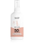 Naif Baby & Kids Mineral Sunscreen SPF 50 слънцезащитен спрей за деца 100 мл.