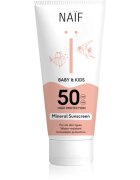 Naif Baby & Kids Mineral Sunscreen SPF 50 слънцезащитни продукти за бебета и деца SPF 50 100 мл.