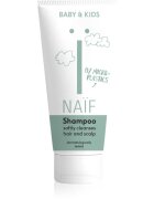 Naif Baby & Kids Shampoo нежен почистващ шампоан за деца 100 мл.