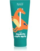 Naif Kids Shampoo + Body Wash детски миещ гел и шампоан 250 мл.