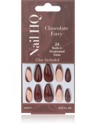 Nail HQ Almond Изкуствени нокти Chocolate Envy 24 бр.