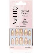 Nail HQ Almond Изкуствени нокти Natural Glaze 24 бр.