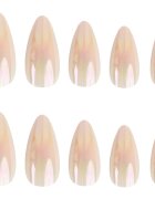 Nail HQ Almond Изкуствени нокти Natural Glaze 24 бр.