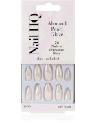 Nail HQ Almond Изкуствени нокти Pearl Glaze 24 бр.