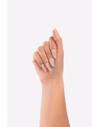 Nail HQ Almond Matte French Изкуствени нокти с лепило 24 бр.