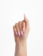 Nail HQ Almond Purple French Изкуствени нокти с лепило 24 бр.