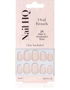 Nail HQ Oval French Изкуствени нокти 24 бр.