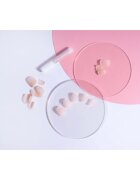 Nail HQ Square French Изкуствени нокти 24 бр.