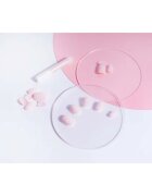 Nail HQ Square Изкуствени нокти цвят Baby Pink 24 бр.