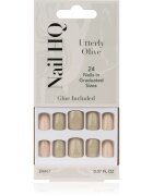 Nail HQ Square Изкуствени нокти Utterly Olive 24 бр.