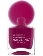 Nails Inc. 45 Second Speedy Gloss бързозасъхващ лак за нокти цвят Amelia 14 мл.