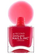Nails Inc. 45 Second Speedy Gloss бързозасъхващ лак за нокти цвят Aria 14 мл.
