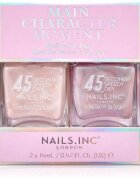 Nails Inc. 45 Second Speedy Gloss лак за нокти ДУО ОПАКОВКА цвят Main Character Moment 2x14 мл.