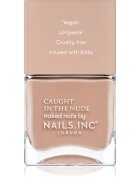 Nails Inc. Caught in the nude лак за нокти цвят Mykonos Beach 14 мл.