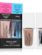 Nails Inc. Gimme Strength & Better On Top комплект лак за нокти