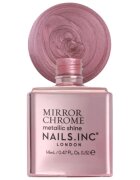 Nails Inc. Mirror Chrome лак за нокти със силен гланц цвят You're being Chromatic 14 мл.
