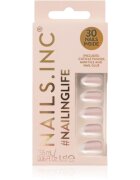 Nails Inc. #NailingLife Press-On Nails Изкуствени нокти цвят All Out Olivia Glaze 33 бр.