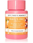 Nails Inc. Rapid Nail Polish Remover Pot Pina Colada Scented лакочистител 50 мл.