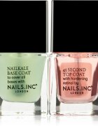 Nails Inc. Treatment Number Ones базов и финален топ лак за нокти мини