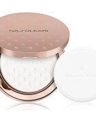 Naj Oleari No More Pore Mattifying Powder прозрачна компактна пудра с матиращ ефект за жени 01 Clear 7 гр.