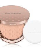 Naj Oleari Skin Caress Pressed Powder компактна пудра с матиращ ефект 00 Sand Rose 9.5 гр.