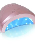 NaniNails Rose Gold LED лампа за оформяне на маникюр с гел 1 бр.