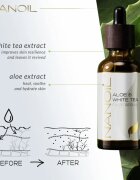 Nanoil Aloe & White Tea серум за лице с алое вера и бял чай 50 мл.