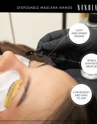 Nanolash Disposable Mascara Wands четка за мигли и вежди 50 бр.