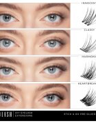 Nanolash DIY Eyelash Extensions комплект за домашно удължаване на миглите Classy 36 бр.