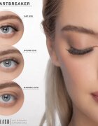 Nanolash DIY Eyelash Extensions лепящи снопчета мигли без възли Heartbreaker 36 бр.