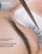 Nanolash Eyelash Tweezers Pointed пинсета за мигли 1 бр.