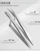 Nanolash Eyelash Tweezers Pointed пинсета за мигли 1 бр.