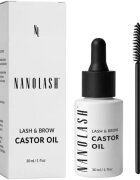 Nanolash Lash & Brow Castor Oil студено пресовано рициново масло за мигли и вежди 30 мл.