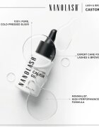 Nanolash Lash & Brow Castor Oil студено пресовано рициново масло за мигли и вежди 30 мл.