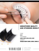 Nanolash Volume Lashes изкуствени мигли 0.05 D 6-13mm 1 бр.