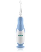 NENO Denti Blue 0-3 y детска електрическа четка за зъби със сменяеми батерии 1 бр.