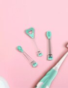 NENO Denti Blue 0-3 y детска електрическа четка за зъби със сменяеми батерии 1 бр.