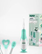 NENO Denti Blue 0-3 y детска електрическа четка за зъби със сменяеми батерии 1 бр.