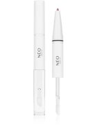 NEO MAKE UP Intense Serum 2in1 Lipliner & Lipgloss контуриращ молив и гланц за устни цвят 05 Bare Nude 1 бр.