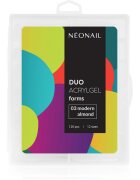 NeoNail Duo Acrylgel Forms шаблони за нокти тип 03 Modern Almond 120 бр.
