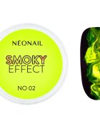 NeoNail Effect Smoky цветна пудра за нокти цвят No. 02 Yellow 2 гр.
