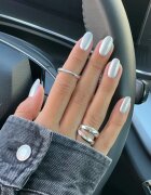 NeoNail Nail Art Liquid Nail Powder блестящ прашец за нокти цвят Chrome 01 6.5 мл.
