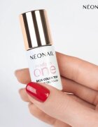 NeoNail Ready In One 3in1 UV Gel Polish гел лак за нокти с диамантен прах цвят 11 One Classic Red 7.2 мл.