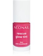 NeoNail Rescue Glow Tint 3in1 Nail Conditioner подхранващ лак за нокти цвят Magenta Pink 7.2 мл.