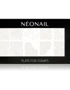 NeoNail Stamping Plate шаблони за нокти тип 01 1 бр.