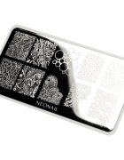 NeoNail Stamping Plate шаблони за нокти тип 01 1 бр.