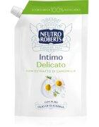 Neutro Roberts Intimo Delicato гел за интимна хигиена с лайка резервен пълнител 400 мл.